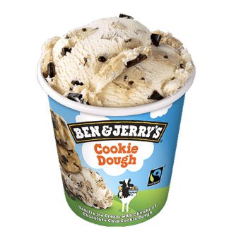 Ben & Jerry's cookie dough